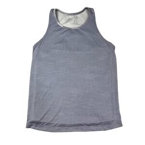 Athleta Girl lavender grey layer camo tank size XL